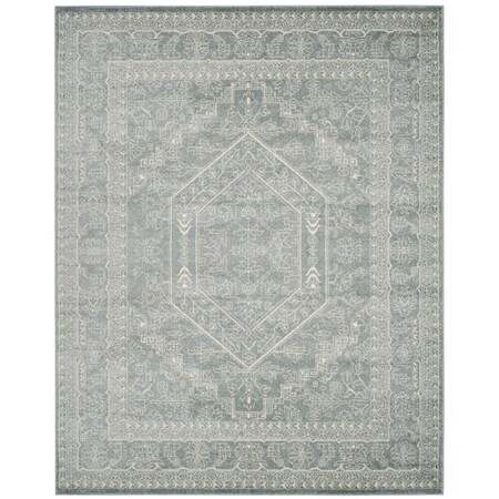 Safavieh Adirondack Large Rectangle Area Rug, Slate and Ivory - 8 x 10 ft. ADR108T-8